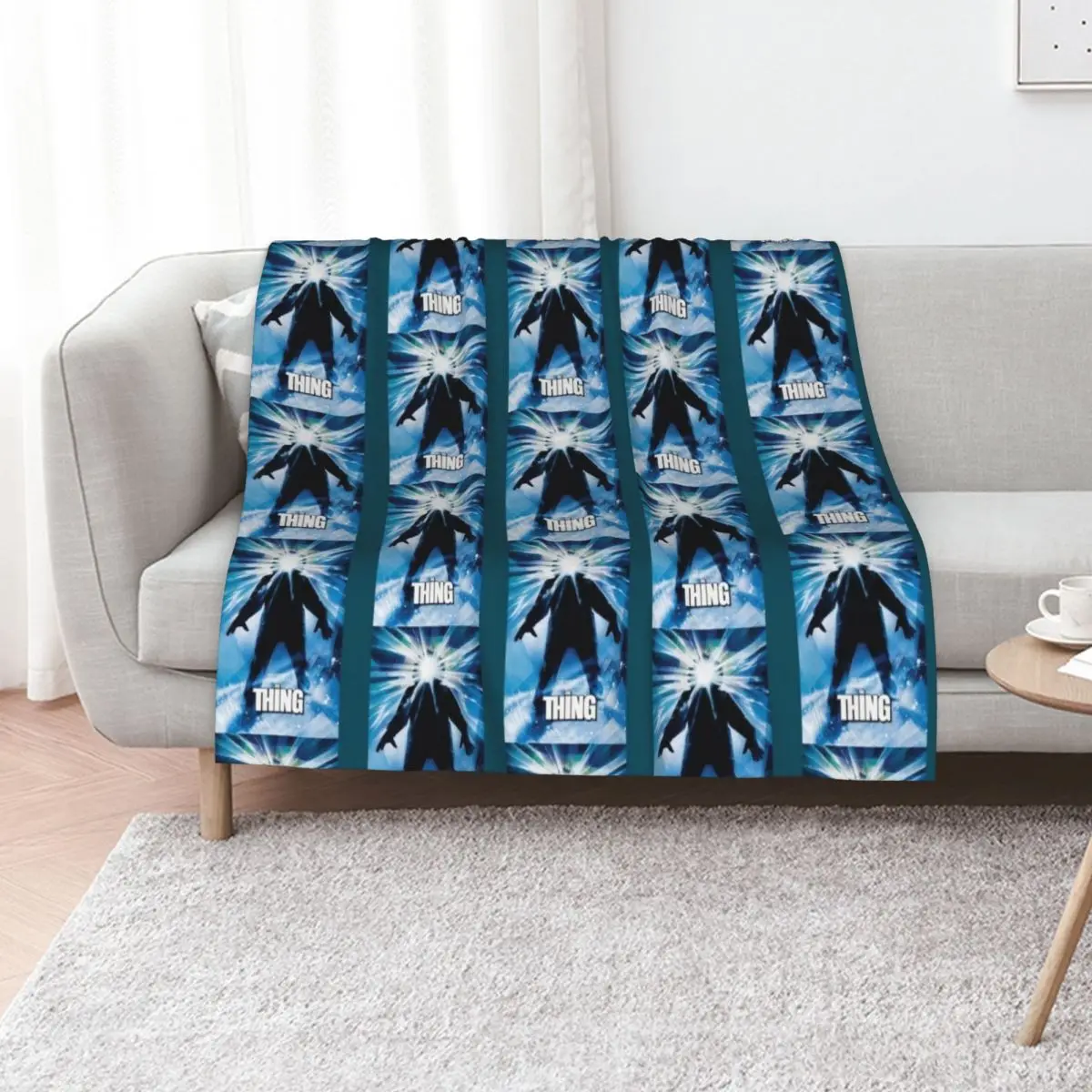 The Thing Movie Throw Blanket Hairys Decorative Sofa Flannel manga Soft Tourist Blankets