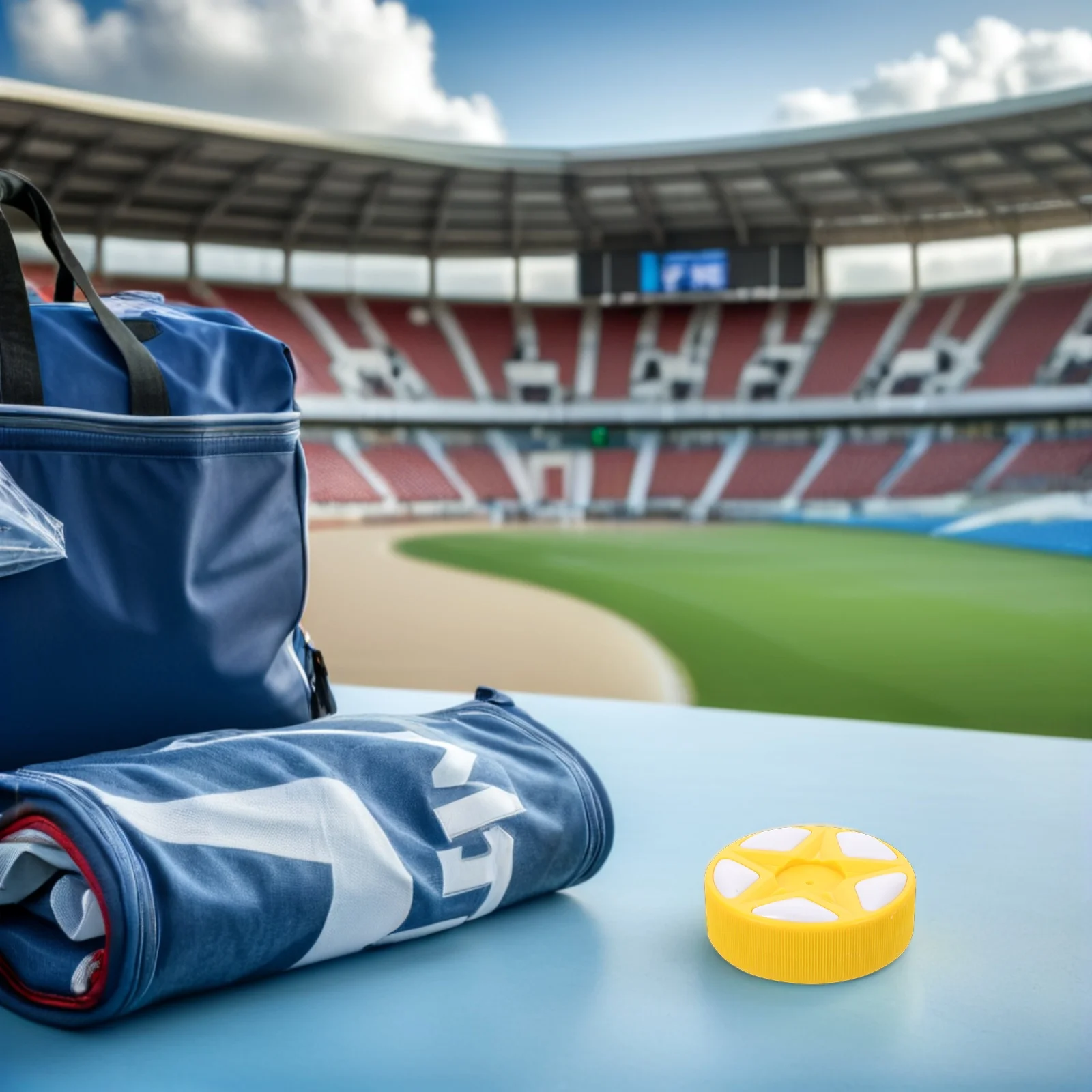 

1pcs Inline Hockey Puck Yellow Durable For Outdoor Indoor Street Roller Field Hockey Training Practice Puck Sports Ball