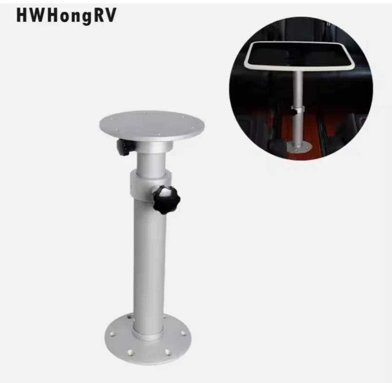 

Регулируемая по высоте ножка стола для автофургона HWHongRV, алюминиевая телескопическая опора для автодома, каравана и фургона, обеденные столы