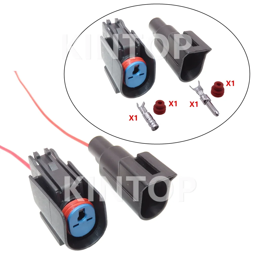 

1 Set 1 Pins 980150001 98015-0001 Auto AC Assembly Plastic Housing Connector with Wires Automobile Waterproof Sockets