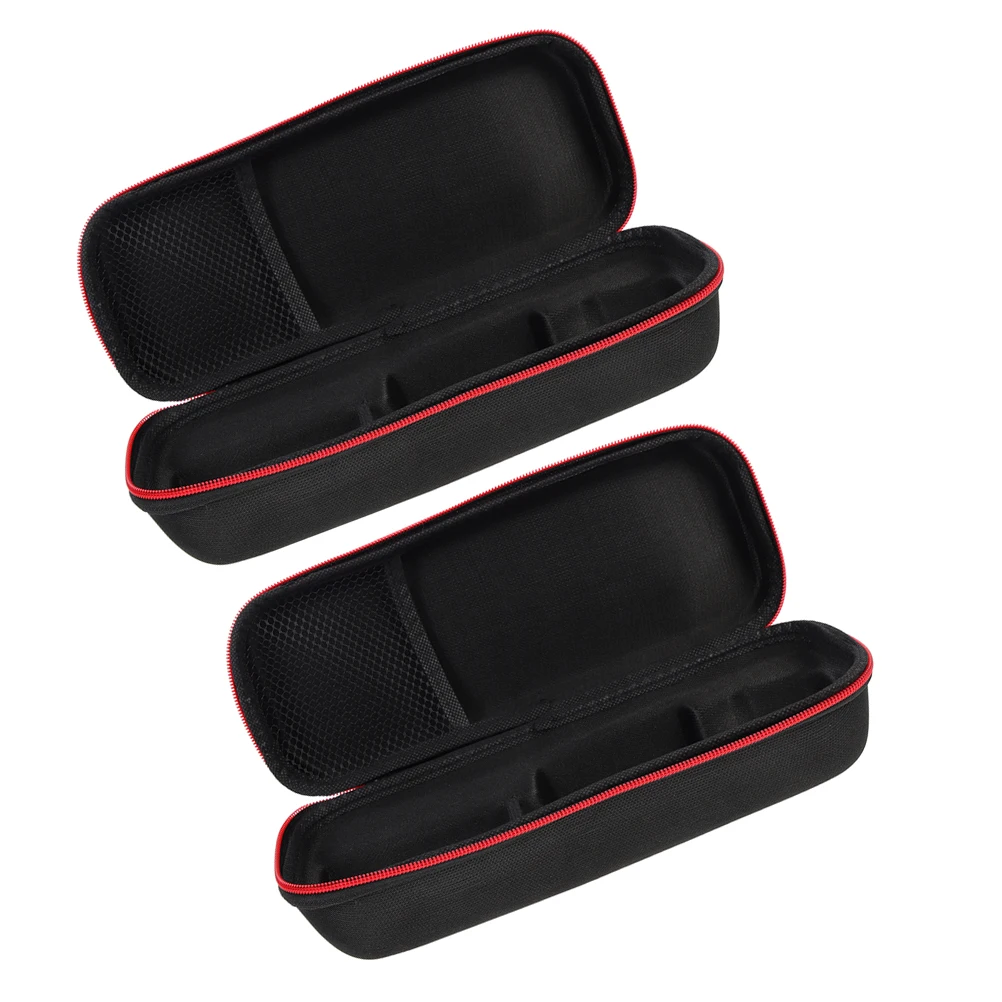 

2 Pcs Microphone Storage Bag Condenser Case Handheld Pouch for Mics Audio Protective Equipment Single