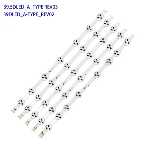 VES400UNDS-2D VES390UNDA-2D-N02 TX-39A300B 용 A-TYPE REV02 39DLED B-TYPE_REV02 용 356MM 5PCS LED 백라이트 스트립