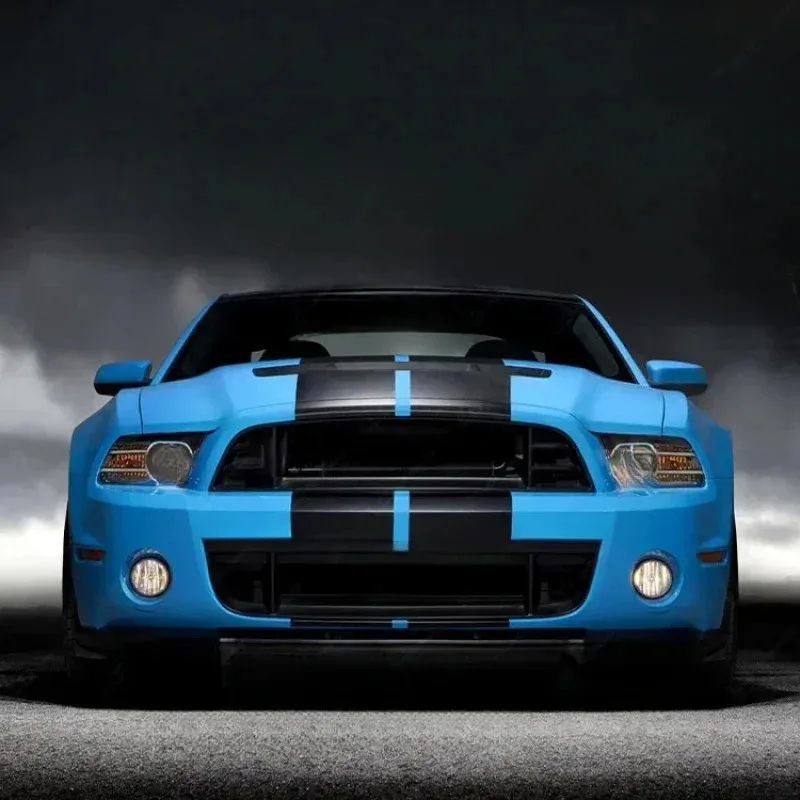 GT500 Body kit For 2013y-2014y Auto Car Modification Front Rear Bumpers Side Skirts Hood