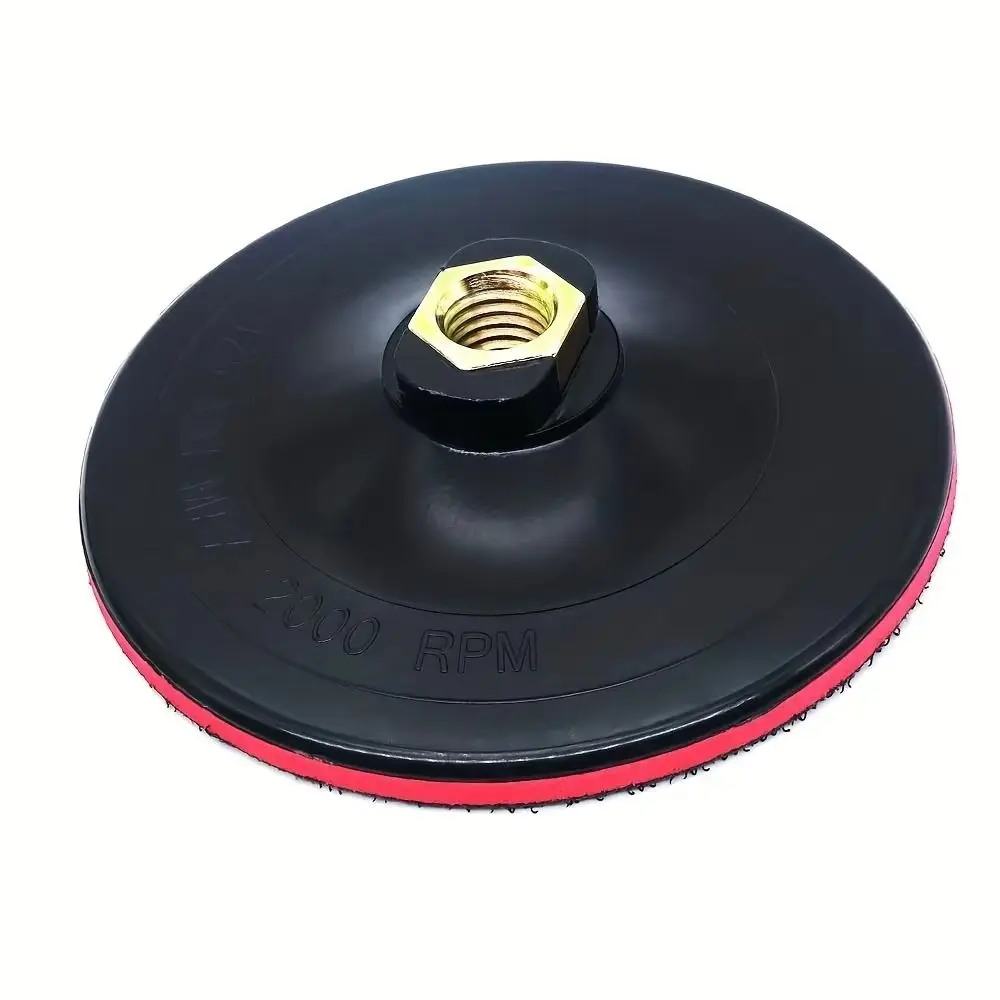 New 5 Inch Foam Plastic Backing Pad M14 5/8-11 Adhesive Buffing Pads Sanding Disc Backer For Angle Grinder - view 3