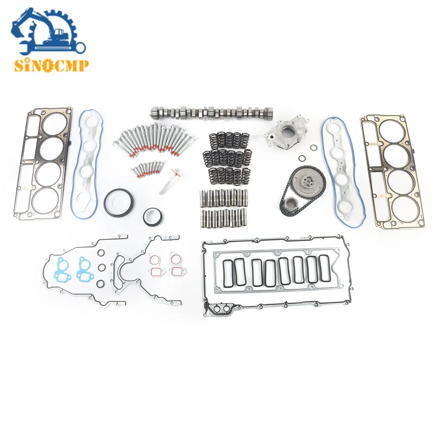

1 комплект пружин с 2 кулачковыми подъемниками для LS1 4,8 5,3 6,0 LS E1840P для Chevrolet Silverado 1500 5,3 л E1840P M295 1999-2006 гг.