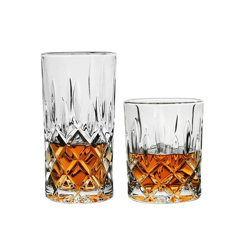 

Crystal glass whisky glass, creative luxury home Sheffield glass