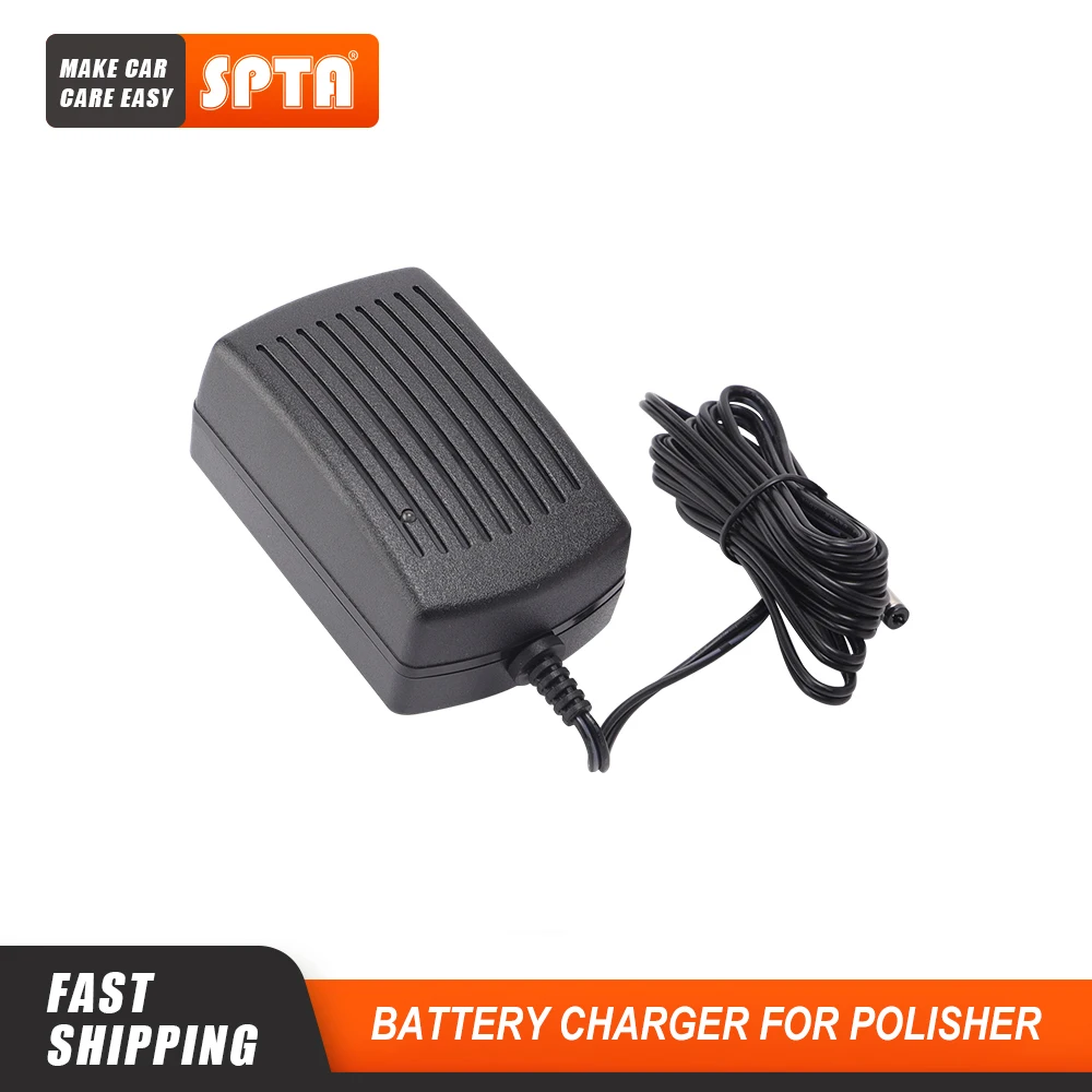 1X Charger for SPTA 12V Cordless Waxing Buffer Polisher 8mm DA Polisher LD601