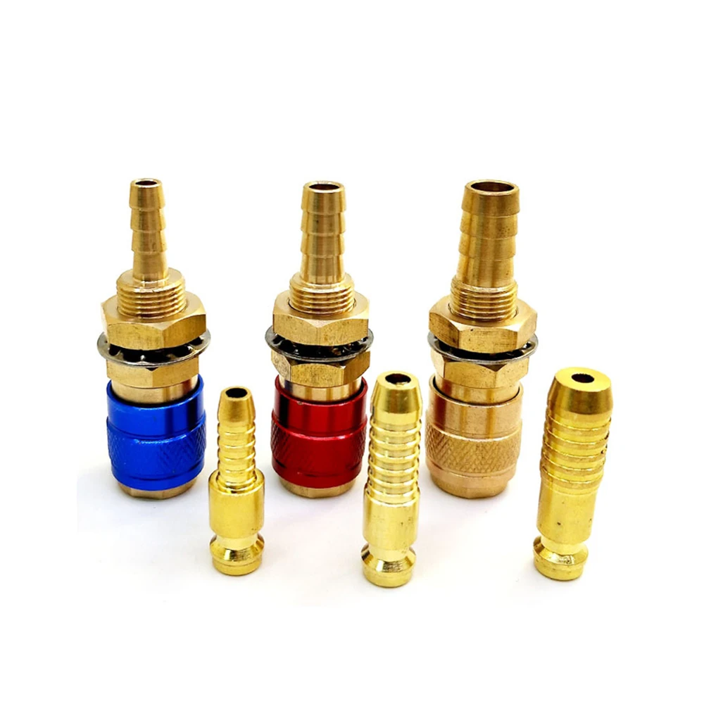 

1PCS TIG MIG Welding Torch Water Cooled Gas Adapter Quick Connector M6 M8 M10