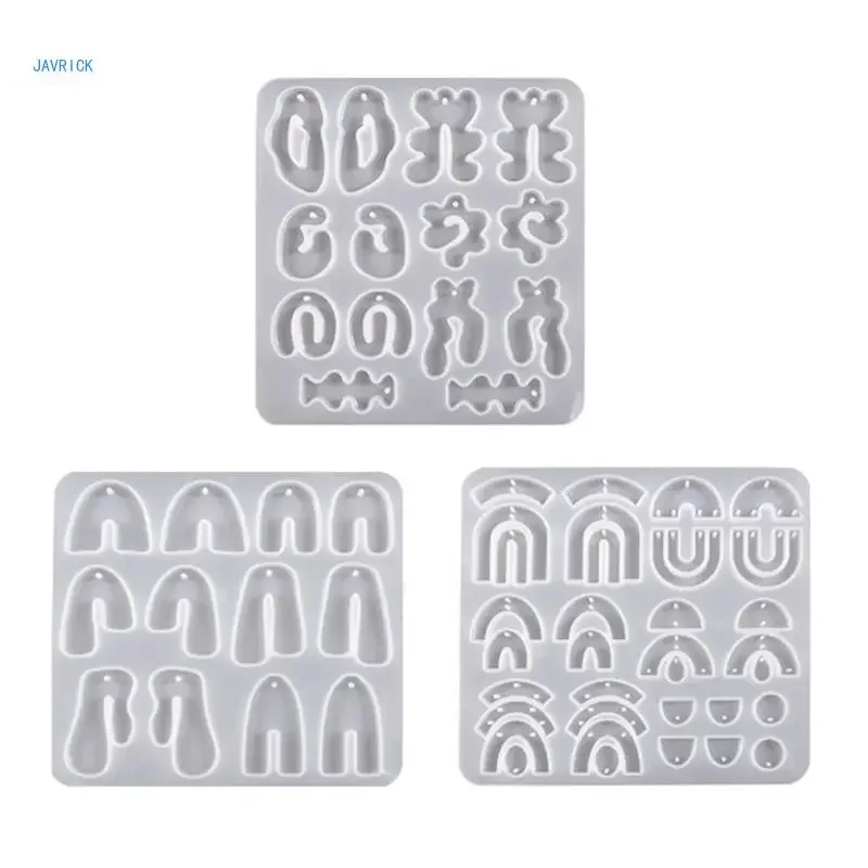 

Silicone Mold for DIY Earrings & Ear Drops Geometric Earrings Pendant Resin Mold
