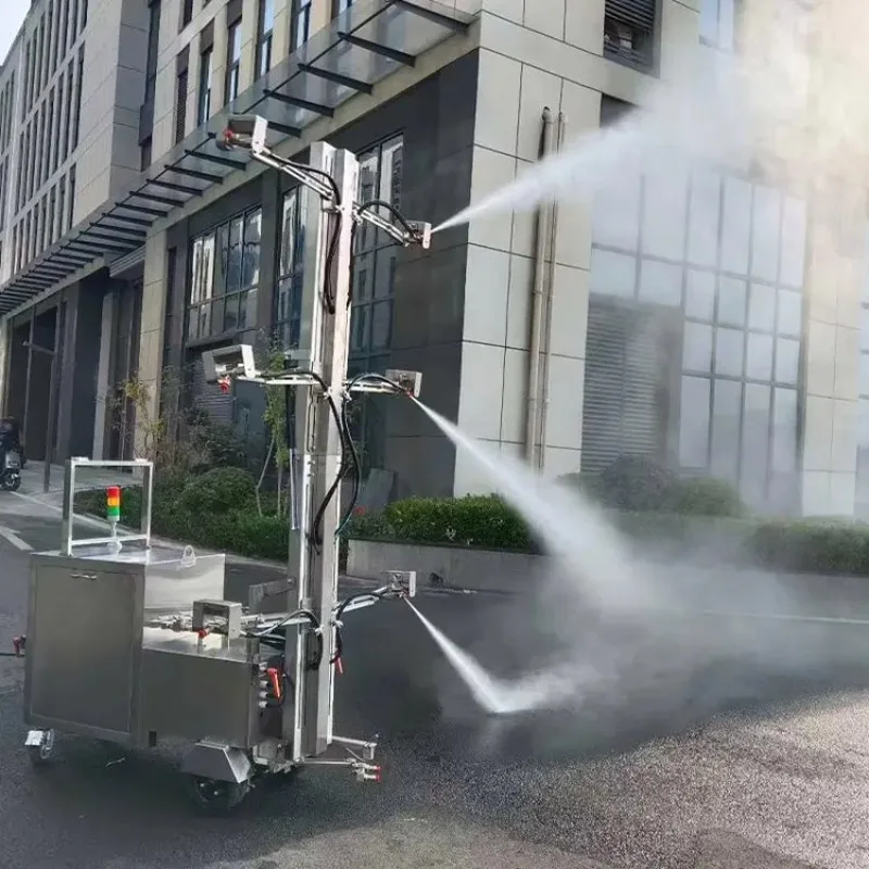Direct Sale Multi Direction Rotating Spray Cleaning Robot For Chicken Cage Facilities Source Factory Professional Manufacturer