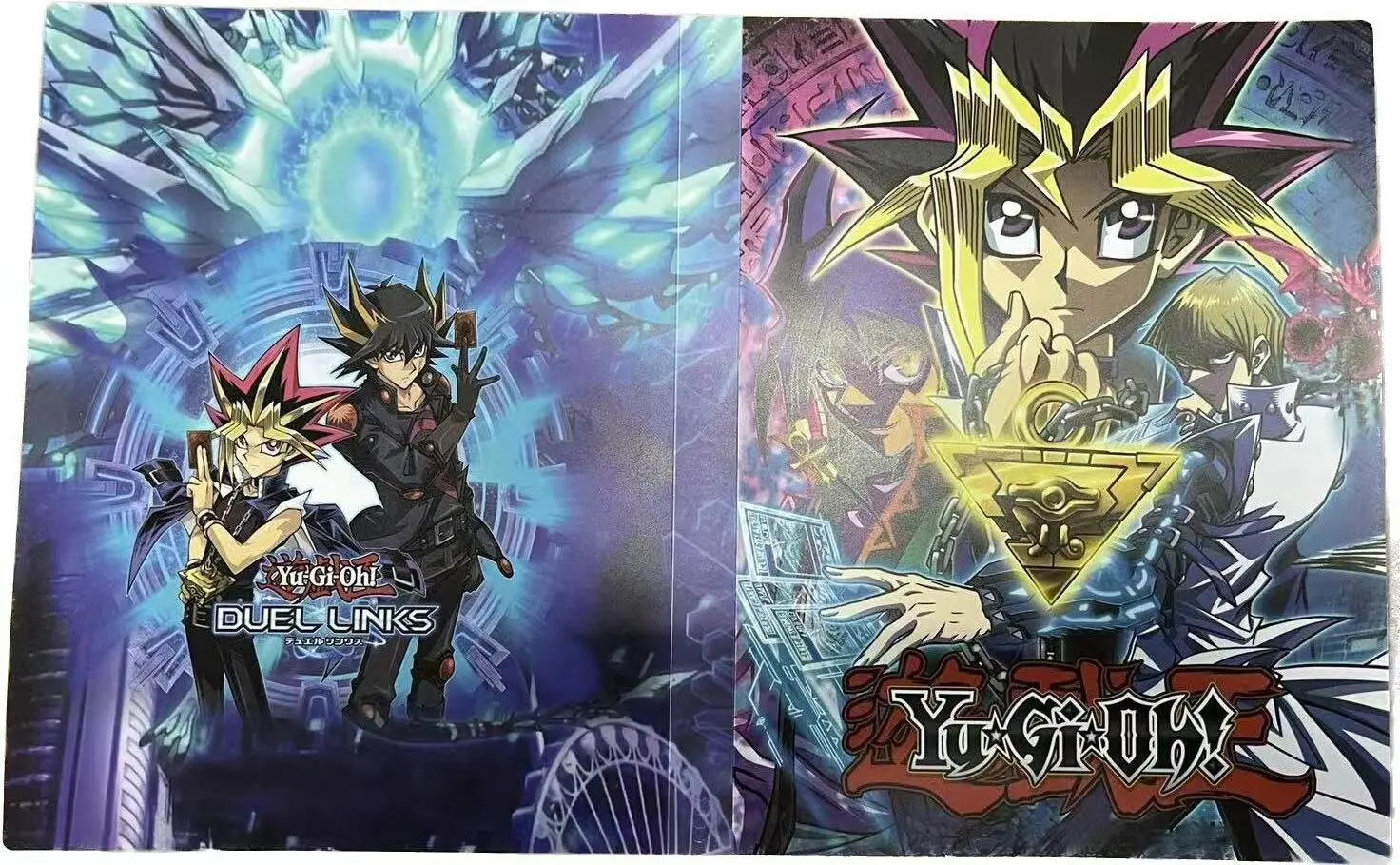 160PCS Yugioh Album Card Holder Book Cartoon Anime Yu Gi Oh Playing Game Card Collectors Notebook Loaded Binder Folder Kids Toys