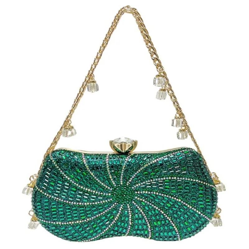 

Женский роскошный сверкающий дизайн с бриллиантами, банкетный клатч, модное платье, сумка, женская вечерняя сумка для свадебной вечеринки