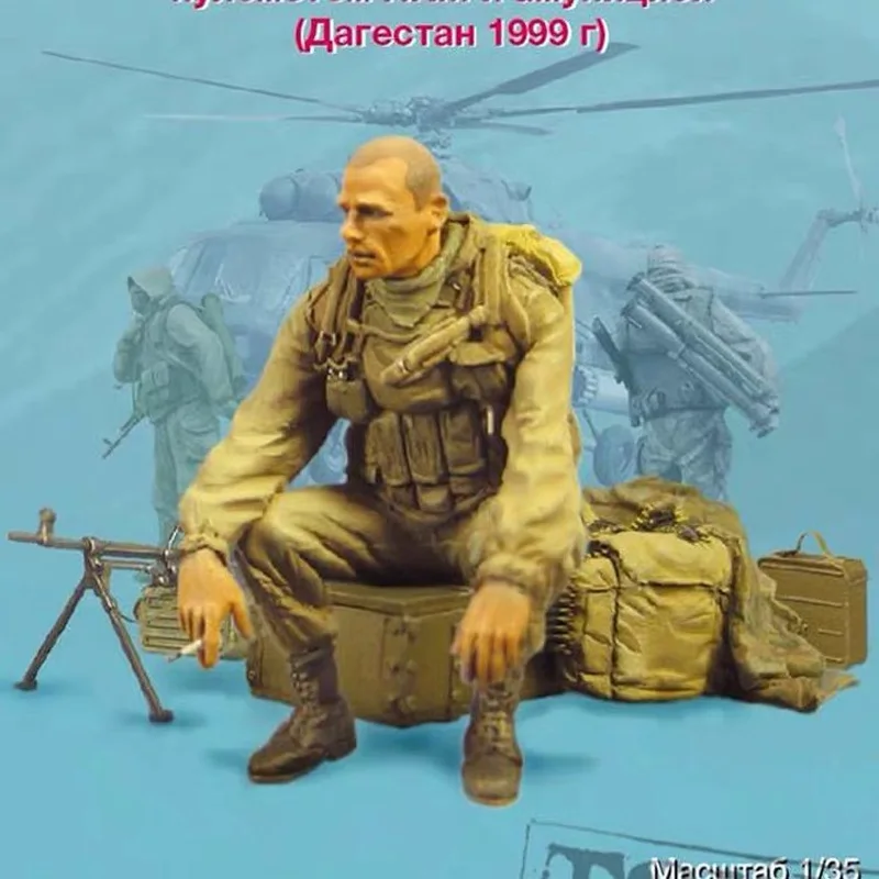 

1/35 модель из смолы русских солдат, фигурка Gk, микро миниатюрная 3d печатная белая модель игрушки в разобранном и неокрашенном виде
