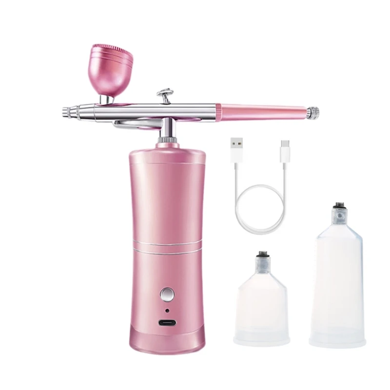 Upgraded Makeup Machine Air Brush Guns Sprayer Rechargeable Handheld Portable Cordless for Makeup