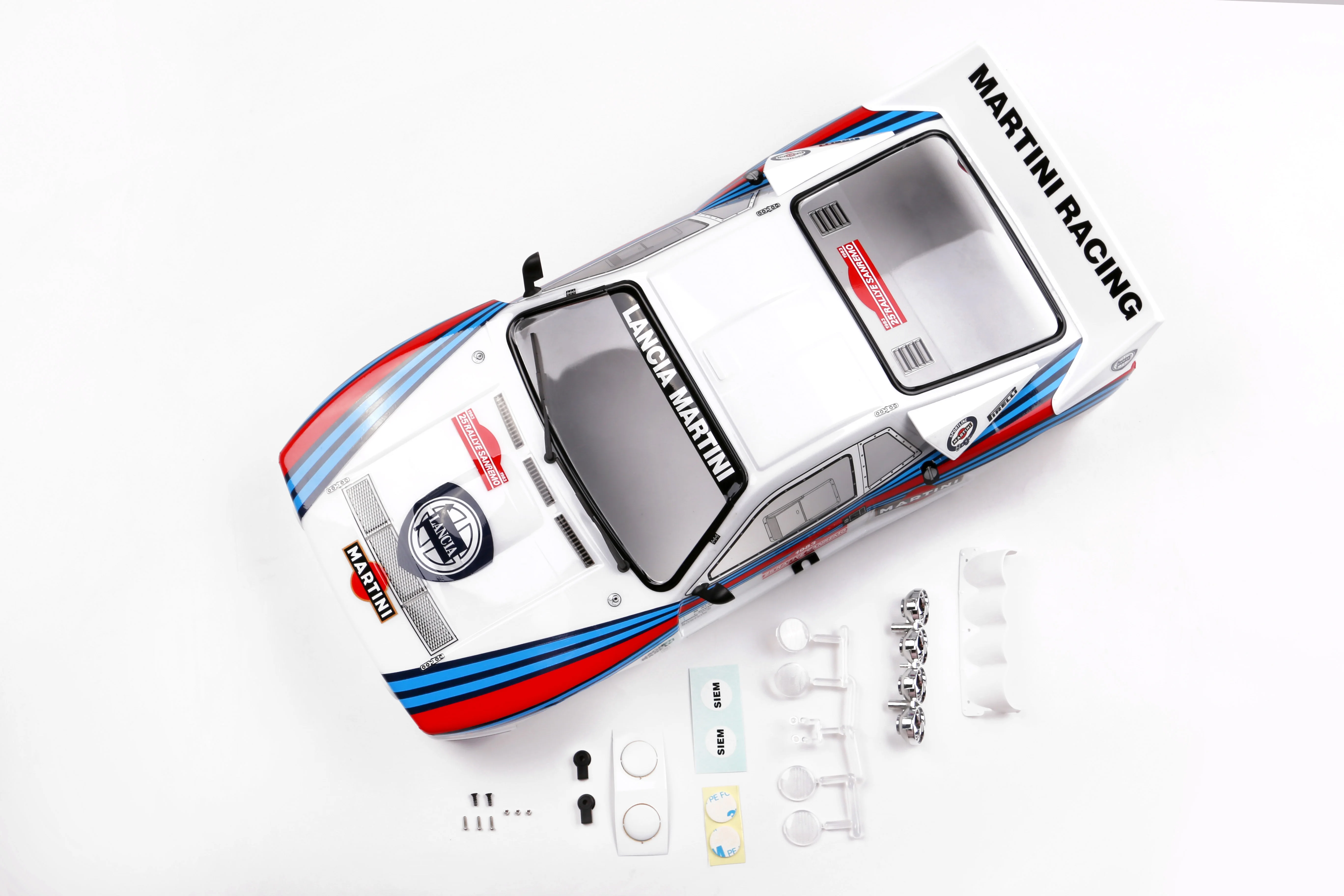

killerbody lancia 037 rally finished bodyshell