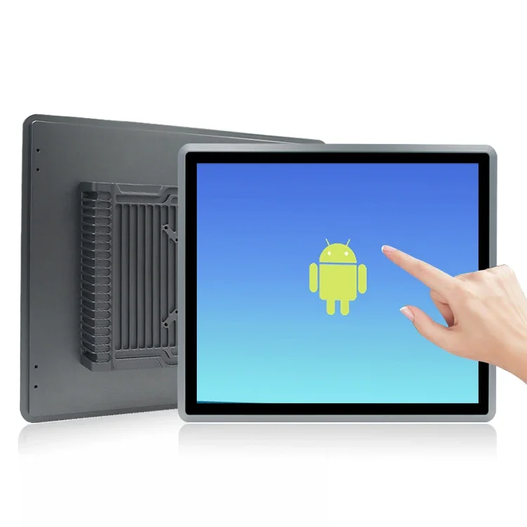 Hot Sale 17 19  Inch IPS Android Capacitive Touch Screen Monitor RK3568 2+16/4+32 All in One Panel Pc for Comercial Industrial