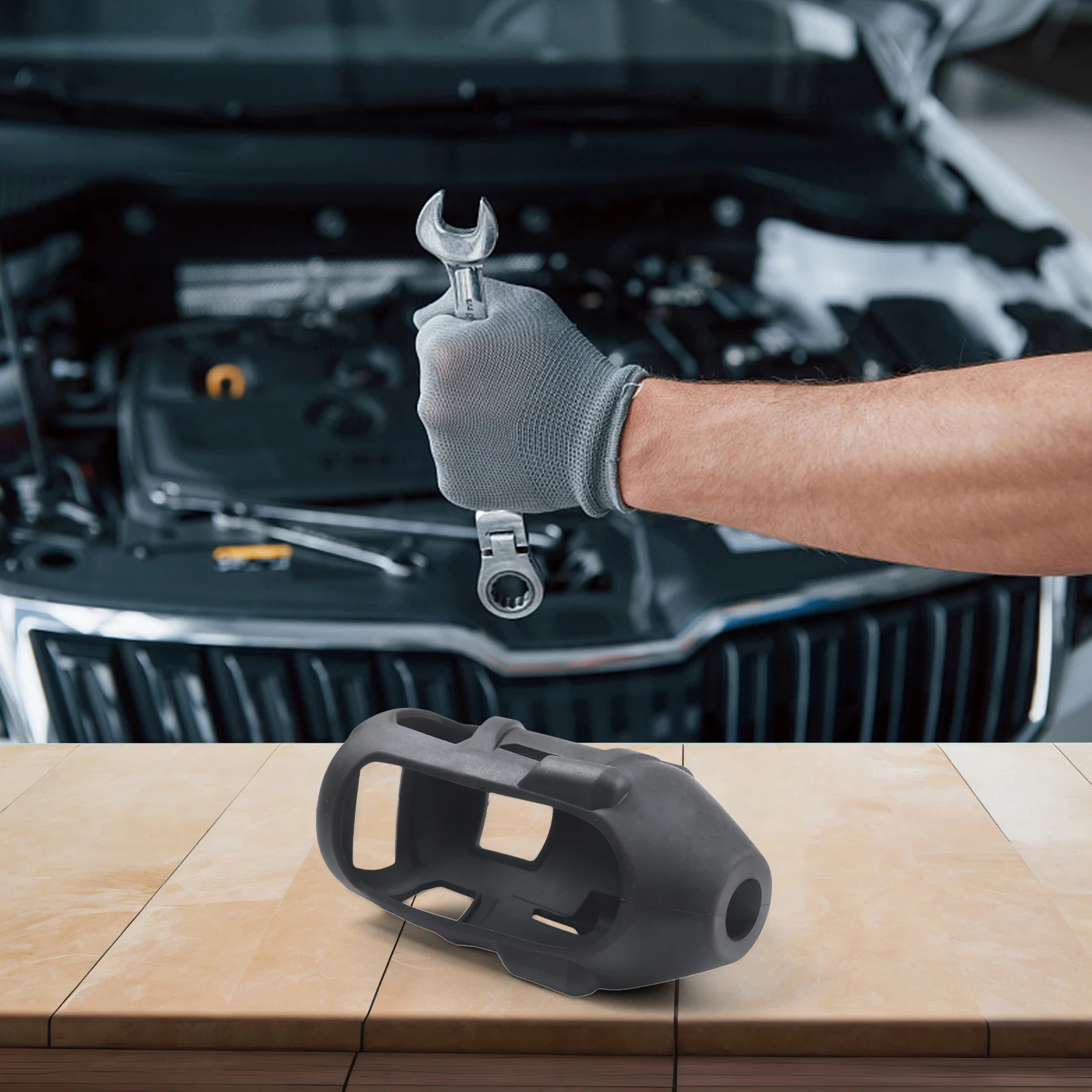 

49-16-2758 18V Wrench Protective Tool Boot For 2658-20 ,2659-20 Wrench Protection Set Power Tools Parts Driver Protective Boot