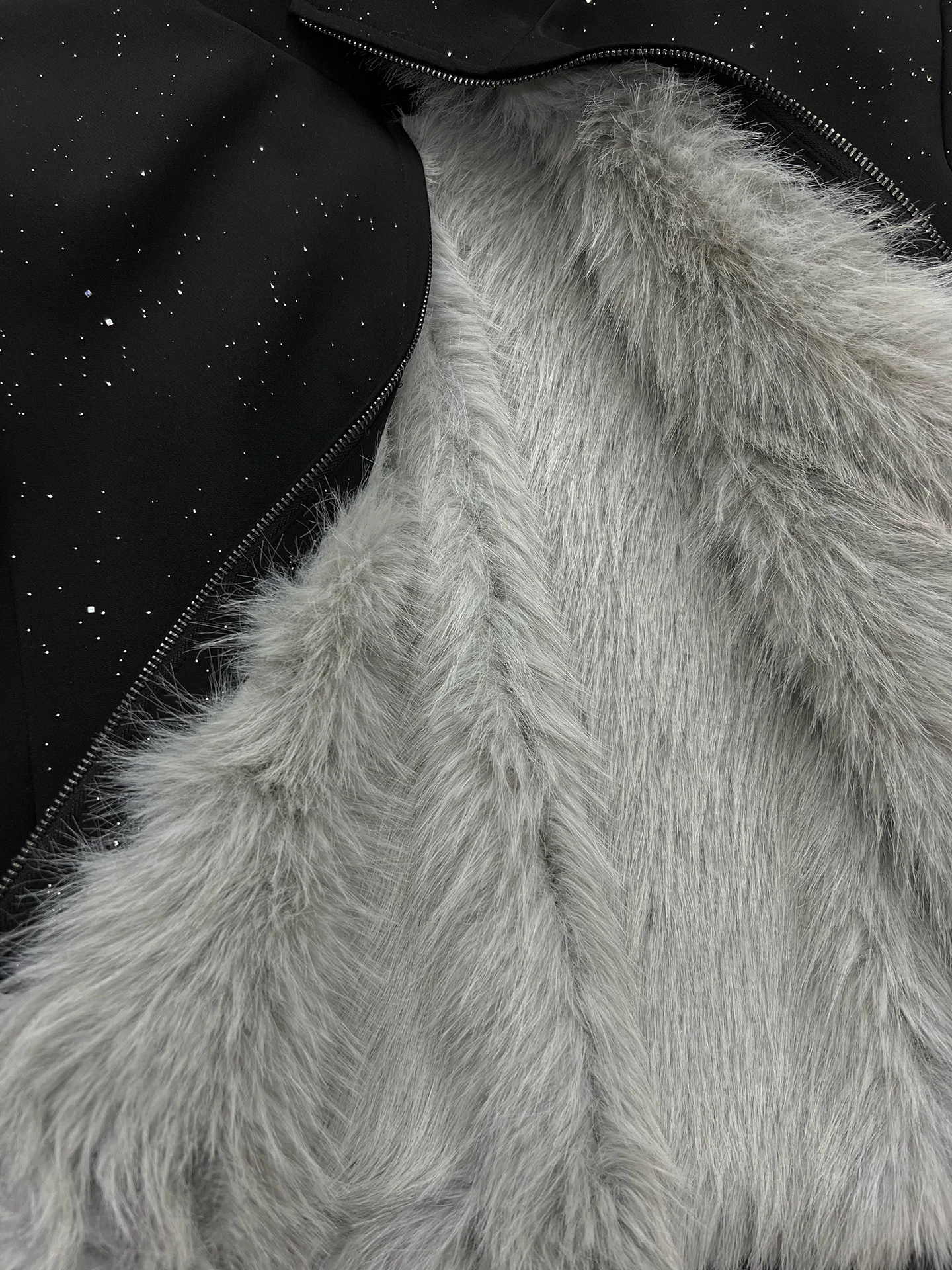 Men's 2025 Winter New Versatile Thickened Warm Trendy Parkas High-end Starry Sky Fleece Lined Jackets Long Sleeve Chic Parkas