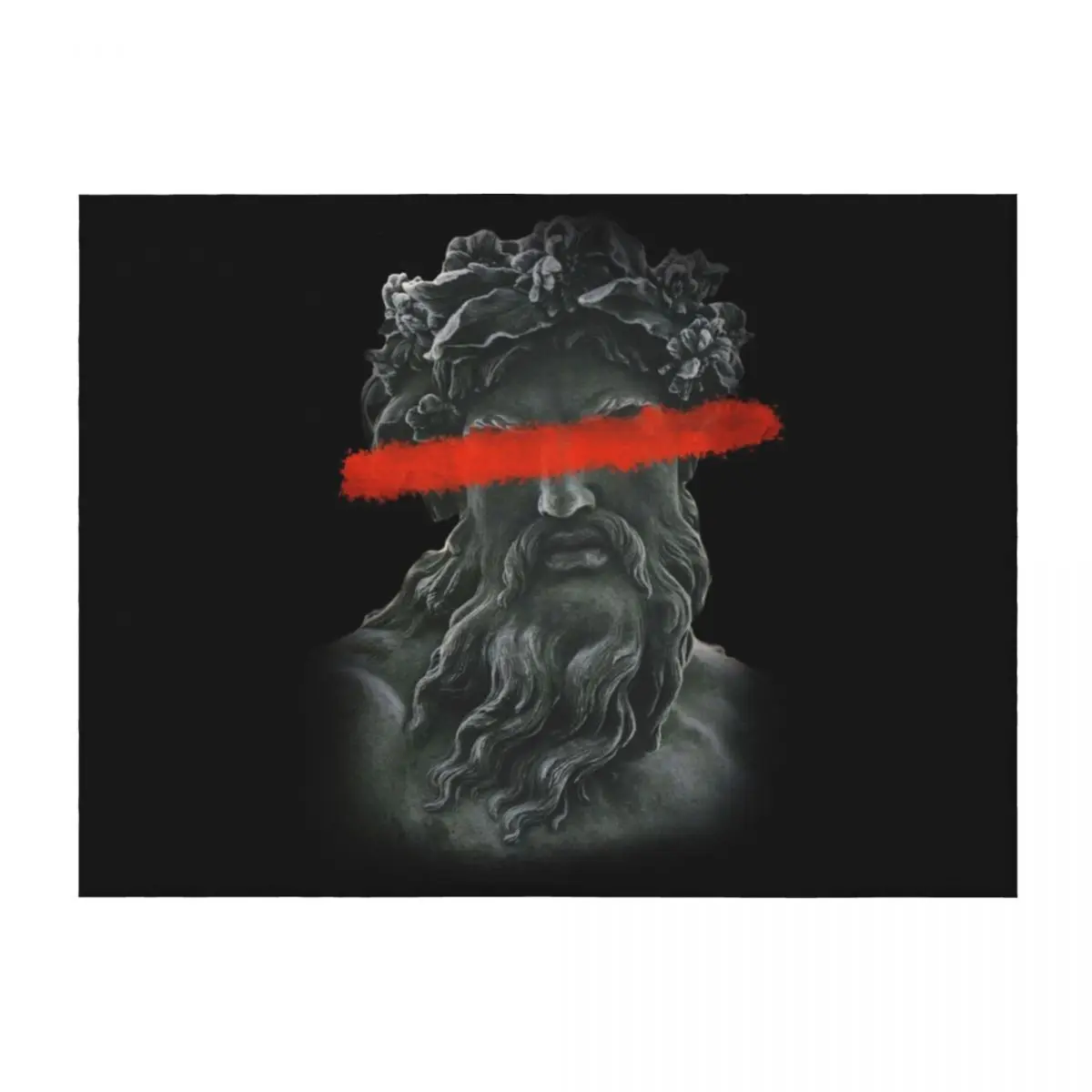 

Zeus statue, Greek sculpture T-Shirt Throw Blanket halloween wednesday Polar Picnic Blankets