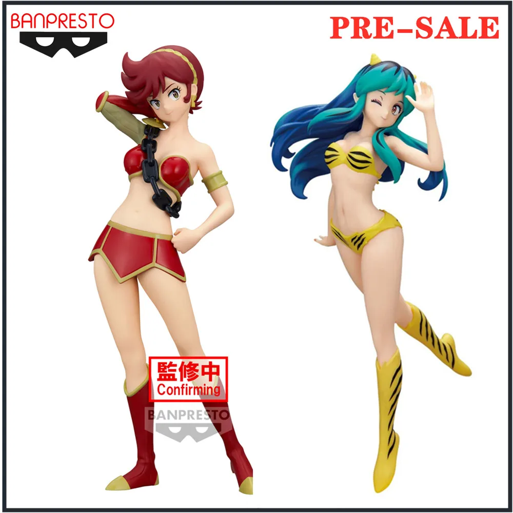 Original Banpresto Anime Figure Urusei Yatsura GLITTER&GLAMOURS-LUM and Bestie Collection-vol.3 PVC Action Figurine Toys Model