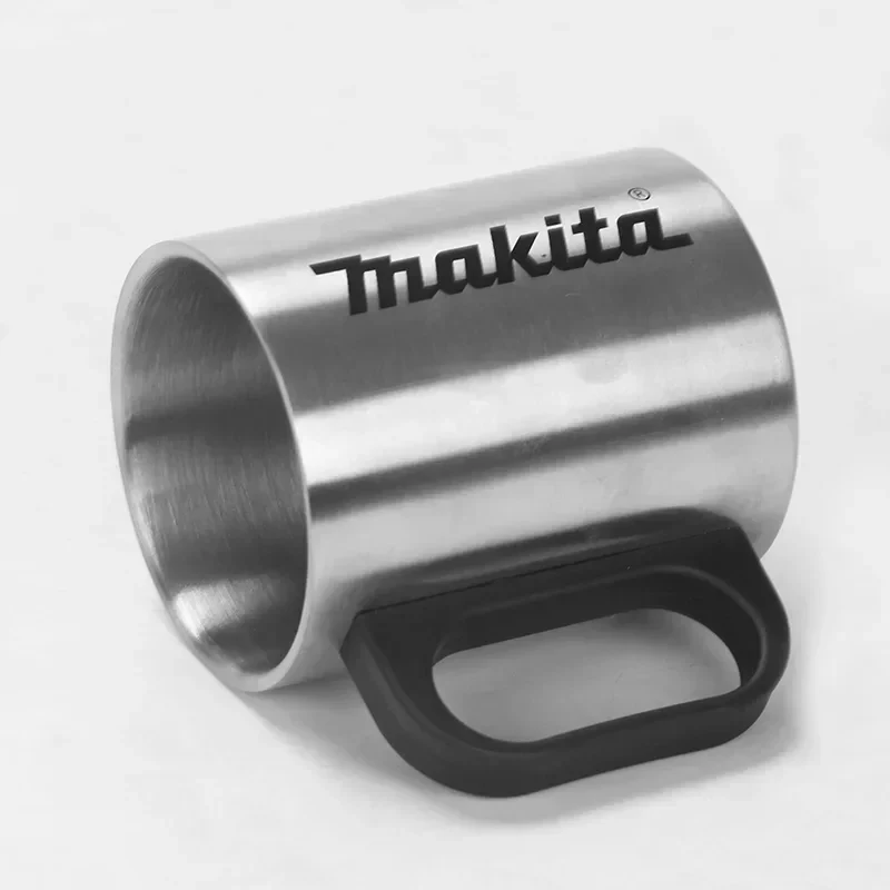 Imagem -03 - Makita-stainless Steel Double Deck Anti Scalding Caneca de Café Copo de Isolamento Térmico Duplo Scalding 240ml Capacidade Kf000020
