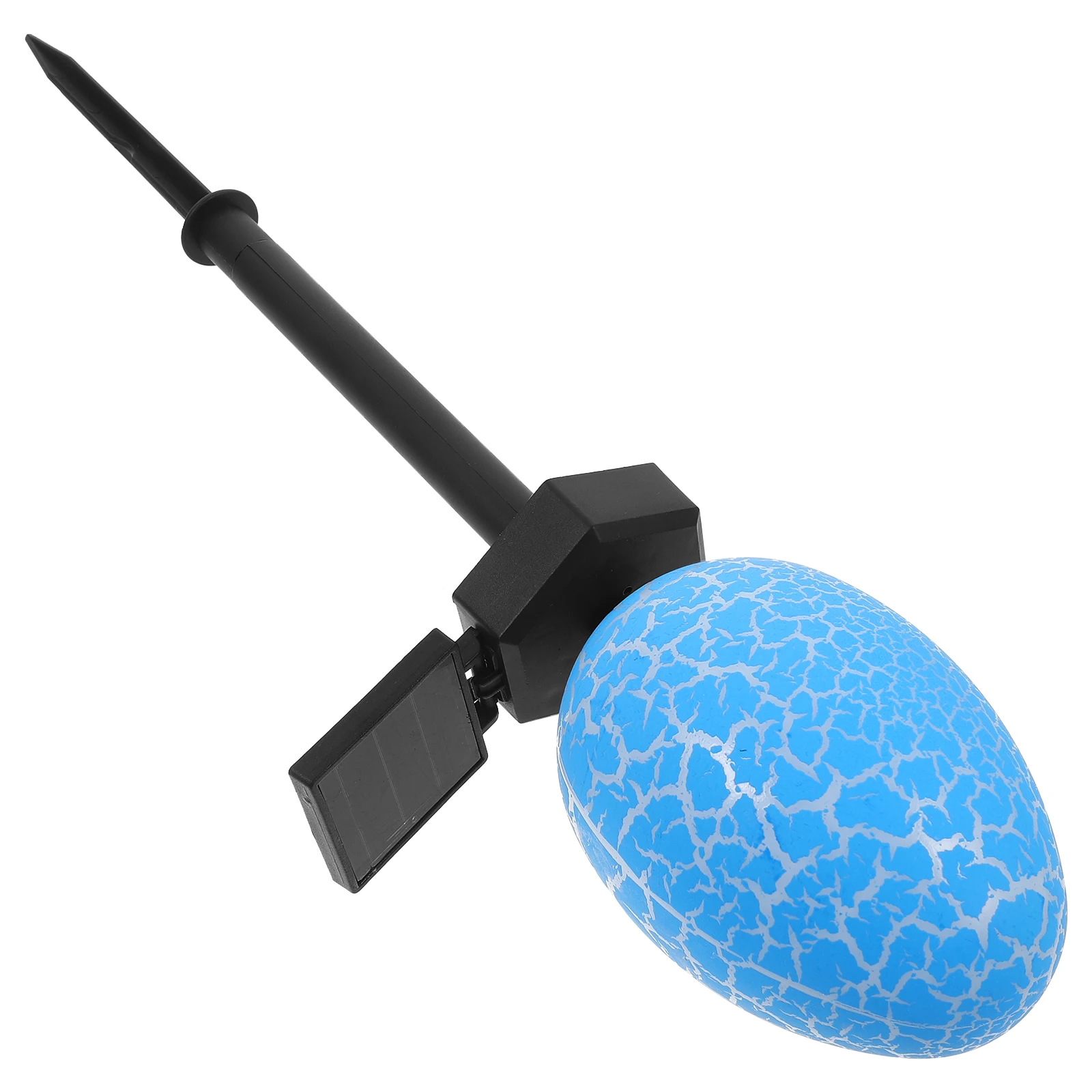 

Blue Egg Lamp Waterproof Easter Decor Outdoor Yard Lights Garden Light Powered by Daylight Solar Easter Solar Lights Outdoor