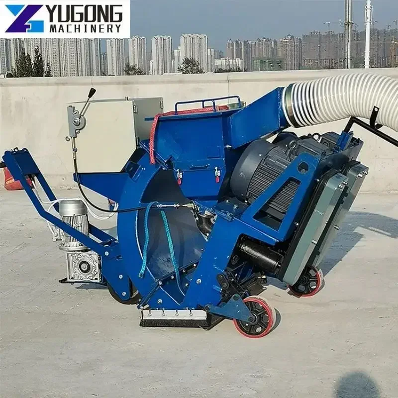 YG Concrete Blaster for Sale Ground Sand Shot Blasting Machine Rotary Table Shot Peen Blaster Blasting Machine