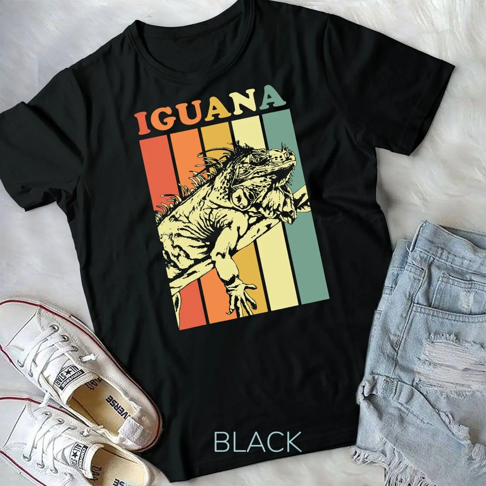 

Iguana Retro Unisex T-shirt