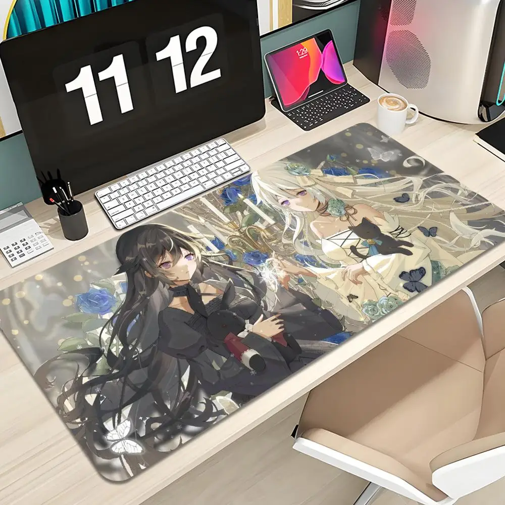 

Anime Pandora Hearts Mouse Pad Keyboard Mousepad lauge 1200X600 mm Desk Mat PC Gamer Office Carpet Home Table pad