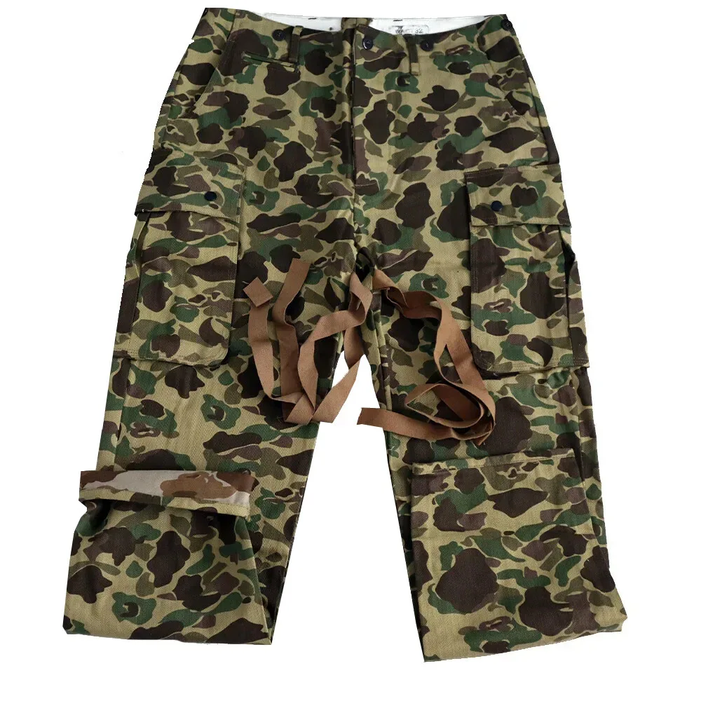 

M42 Pants Military American Paratrooper Camo Sweatpants Running Trousers Tactical Retro WW2 Training Uniform