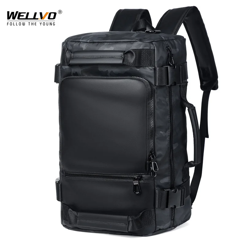 Large Capacity Waterproof Backpack Multicuntional 15.6 Inch Laptop Rucksack Men\'s Travel Luggage Shoulder Bag Mochila XA353C