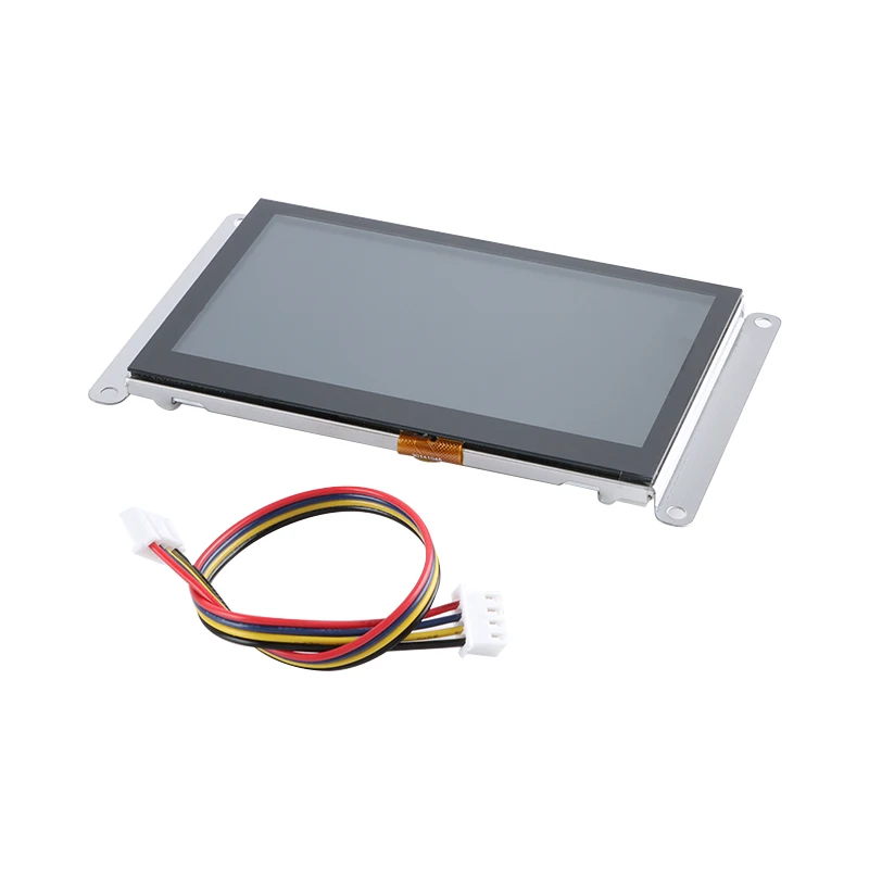 

T1 series 4.3 inch serial smart screen, capacitive/resistive dual mode touch screen HMI human-machine interaction module (IP)