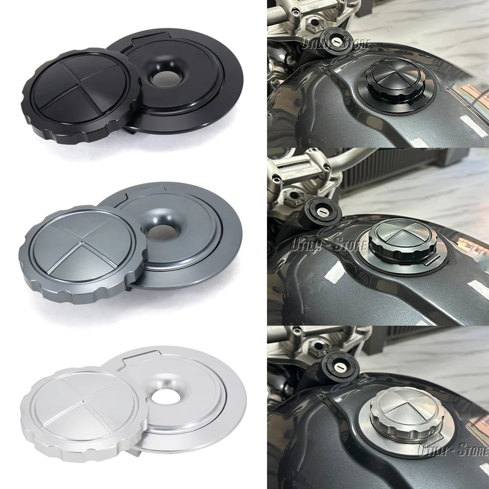 Motorcycle Fuel Tank Cover Oil Box Cap CNC Aluminum Accessories For BMW R NINE T Racer NINET Pure RNINET Scramble R9T Urban G/S