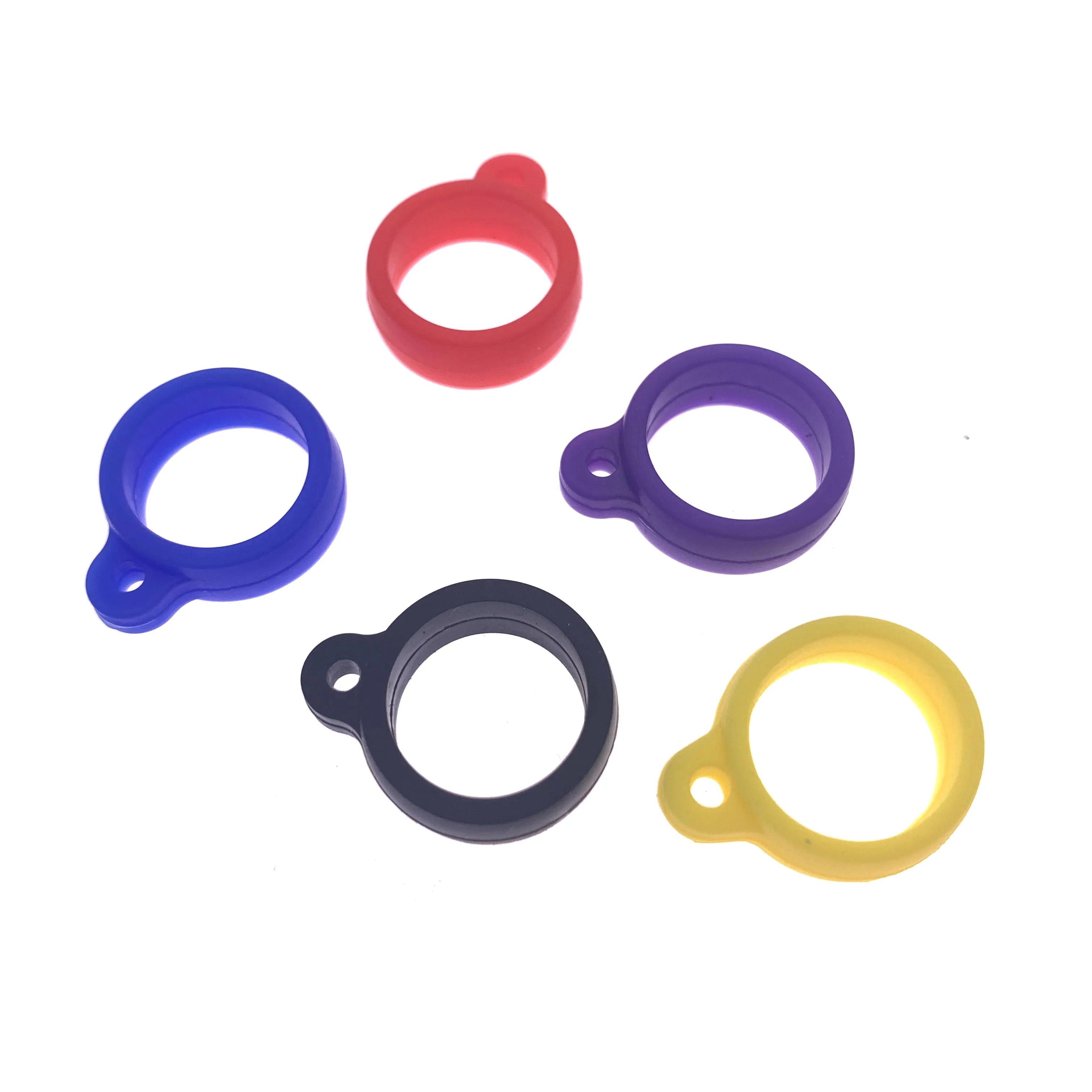 Rubber Ring Rope Pen Lanyard Holder Soft Hoop Anti-Lost Necklace Lanyards Ring Protect Small Household Appliance Accessories