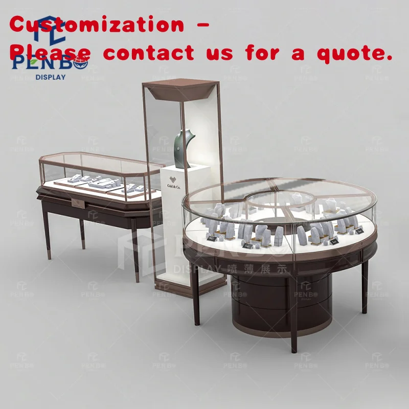 

custom.Custom Jewellery Exhibition Booth Showcase Shopping Mall Shop Antique Luxury Vitrin Design Luxury Store Watch With L
