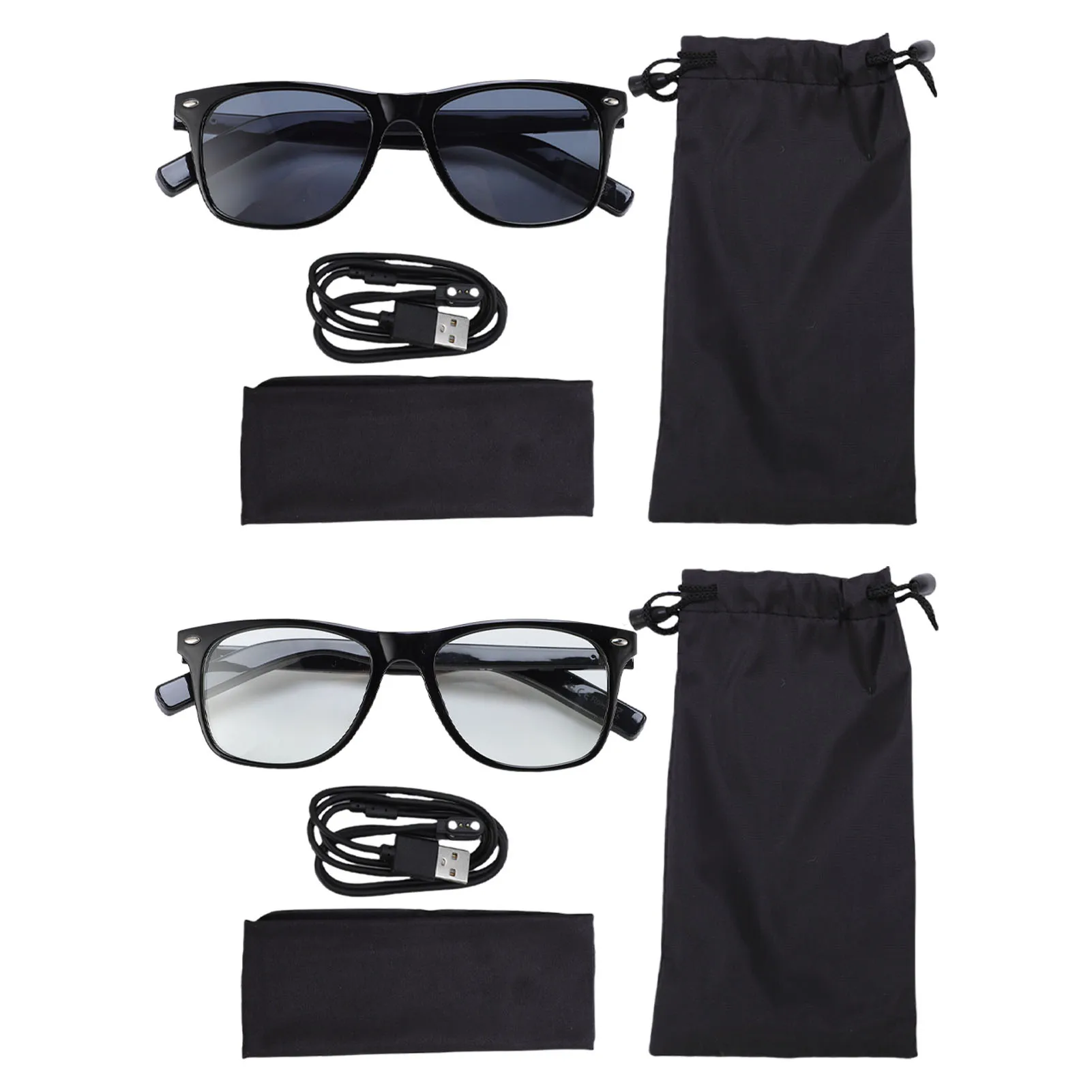 100言語以上対応-スマート翻訳メガネ-リアルタイムビデオ翻訳-内蔵マイクスピーカー-bluetooth-53-スマートグラス