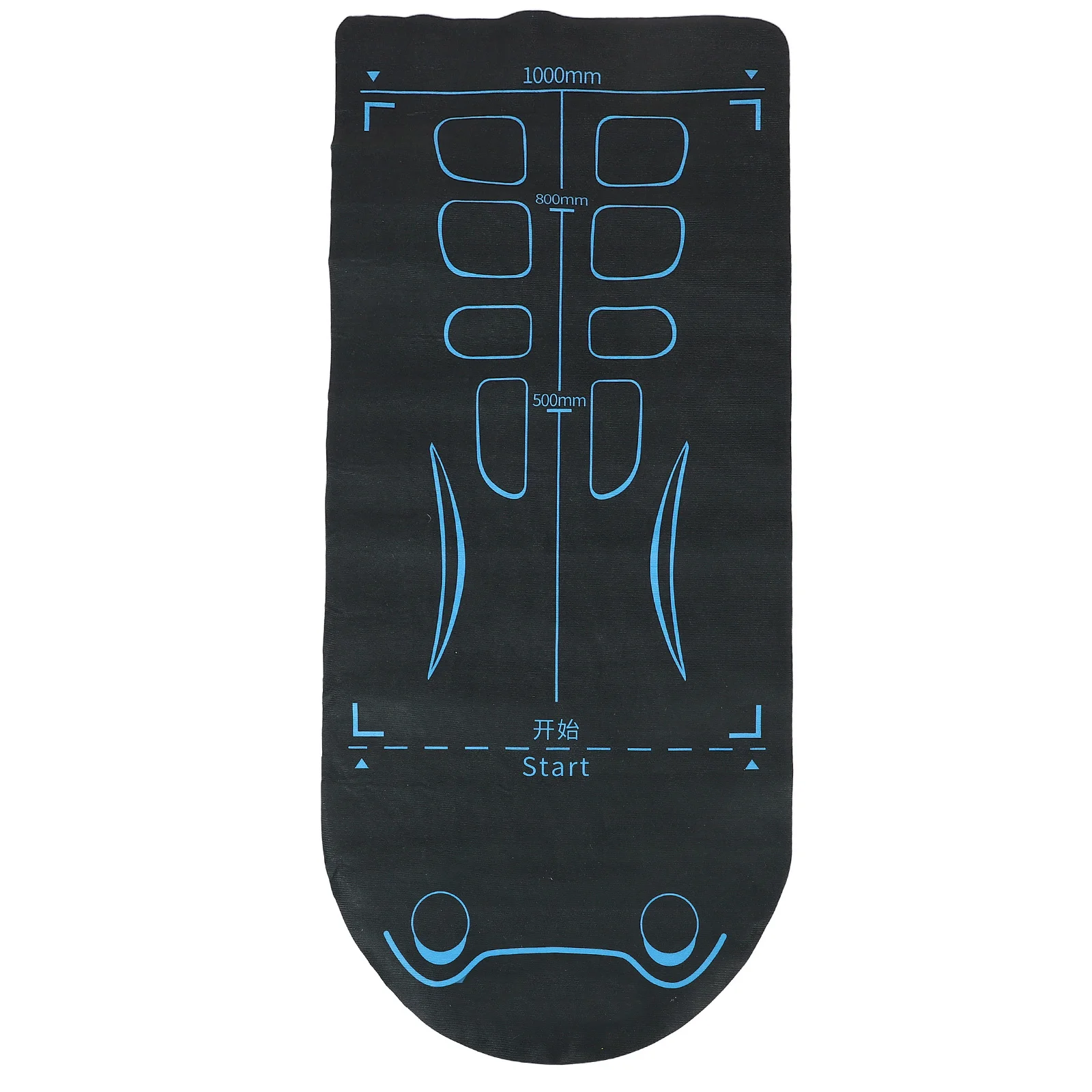 

Yoga Mat Thickened Shock Absorbing Anti-Slip for Pilates Abdominal Workout Home Exercise Fitness Equipment Mat Pad