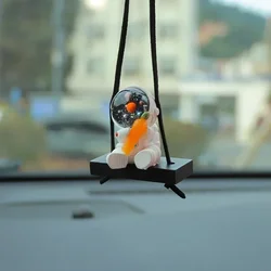 Car Accessories Interior Fun Ornaments Adorn Decors Car Decoration Creative Astronaut Pendant