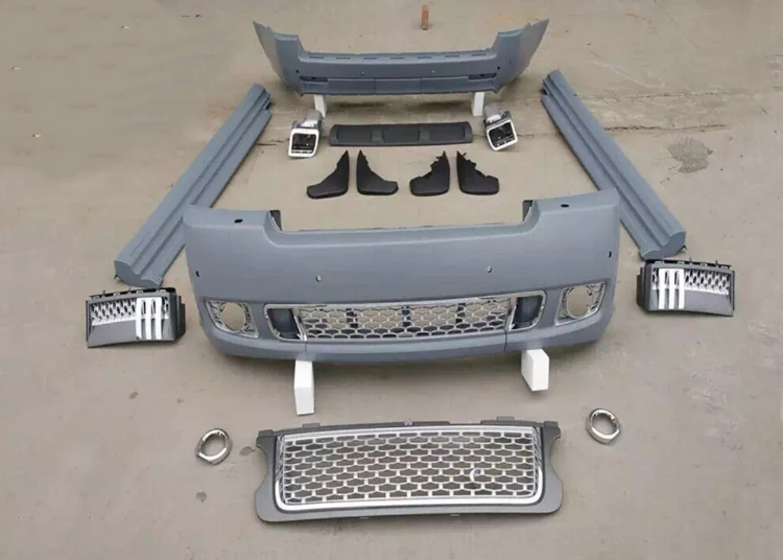 

Защитная маска на передний и задний бампер для Land Range rover 2008-12