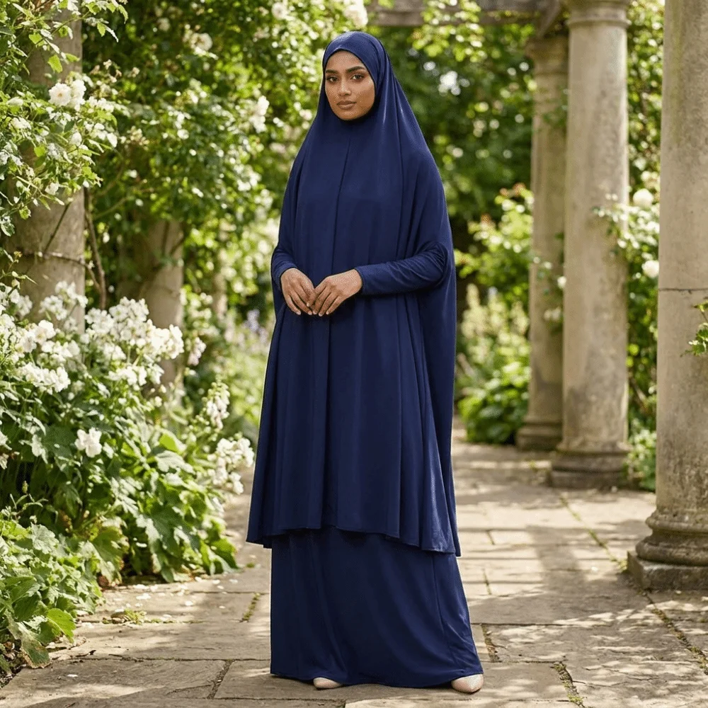 Women Formal Wear Hijab - Gamis Polos Muslimah Abaya Busana Muslimah