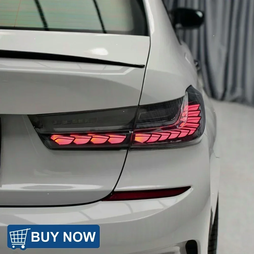 

Для BMW 3 серии G20 G28 320i 325i 330i 2020-2024 Авто задние фонари в сборе Обновление автомобильных светодиодных задних фонарей с чешуей дракона Аксессуары