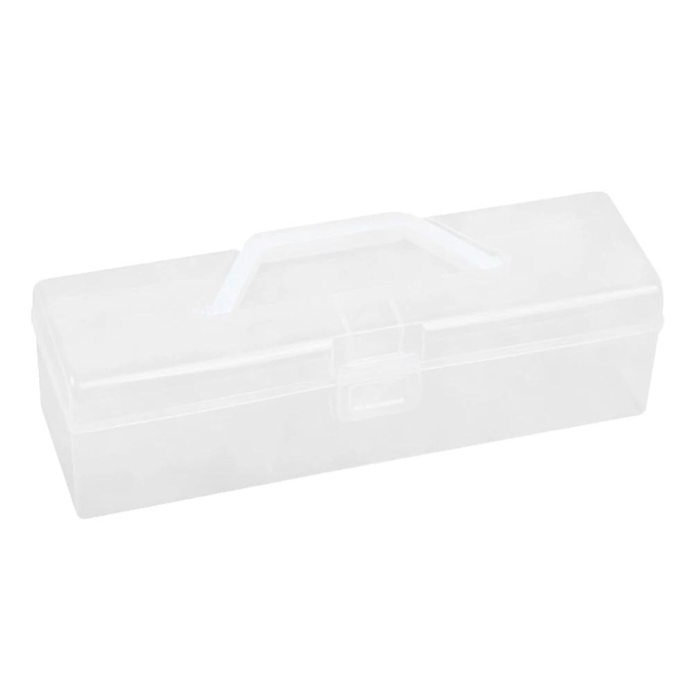 

Badge Storage Box Transparent Dustproof Jewelry Organizer for Brooch Medal Display Case Plastic Smooth PP Bedroom Office Study