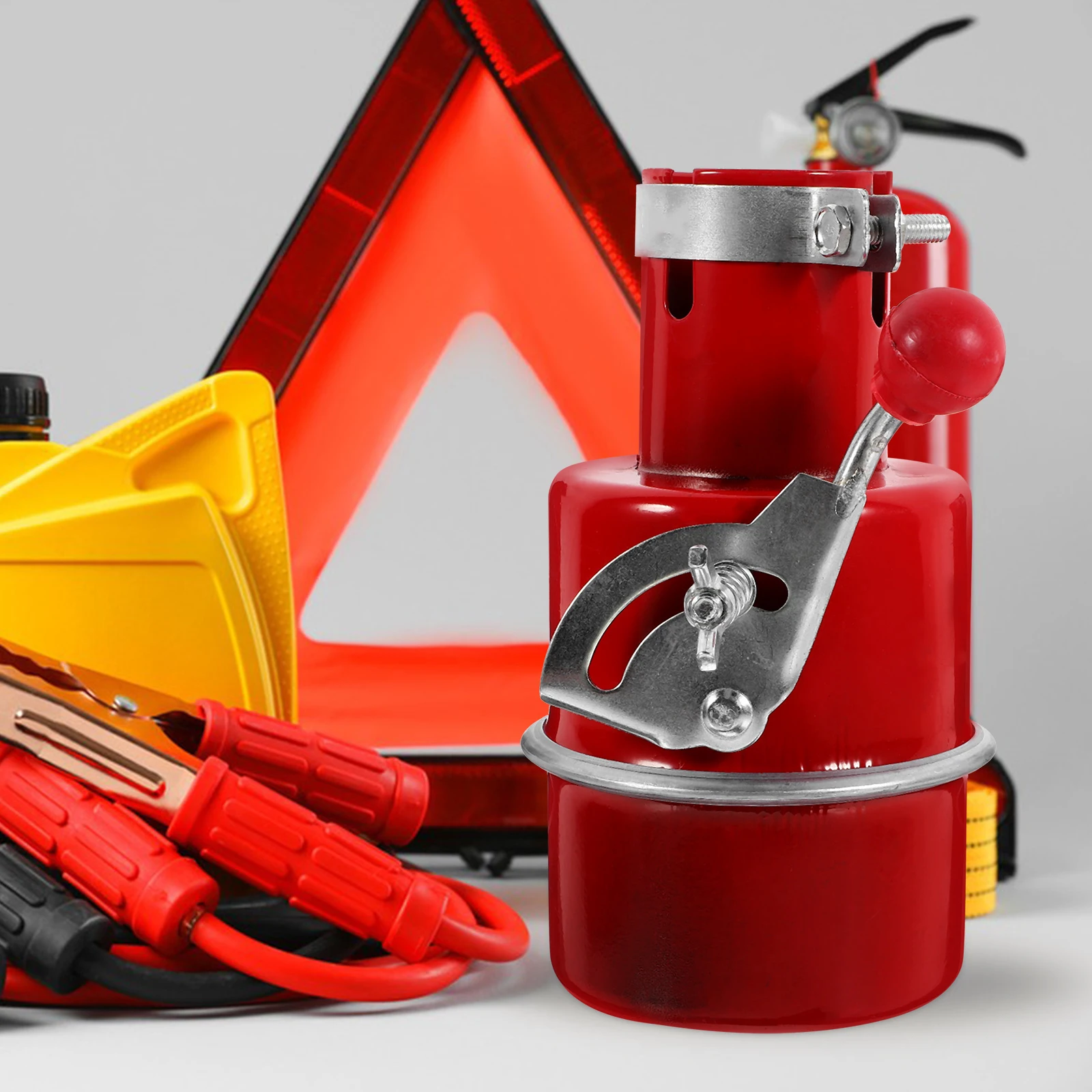 شرارة محمولة لأنبوب العادم، مشبك فولاذي على جزء ملحق عملي ومريح للسيارة #4