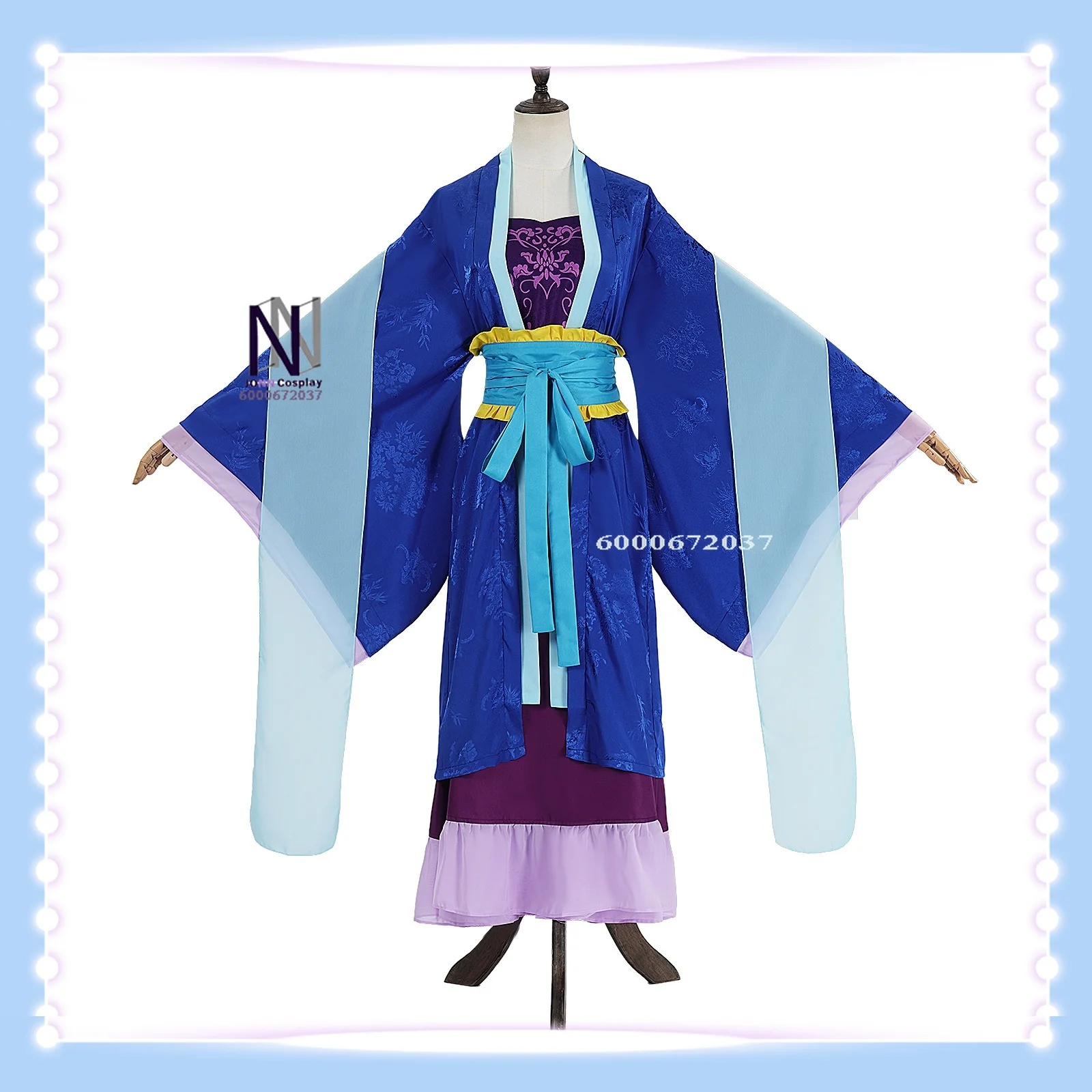 

The Apothecary Diaries Imperial Consort Rika Outfits Cosplay Costume Gown Role-playing Anime Character Performance Cross-Border