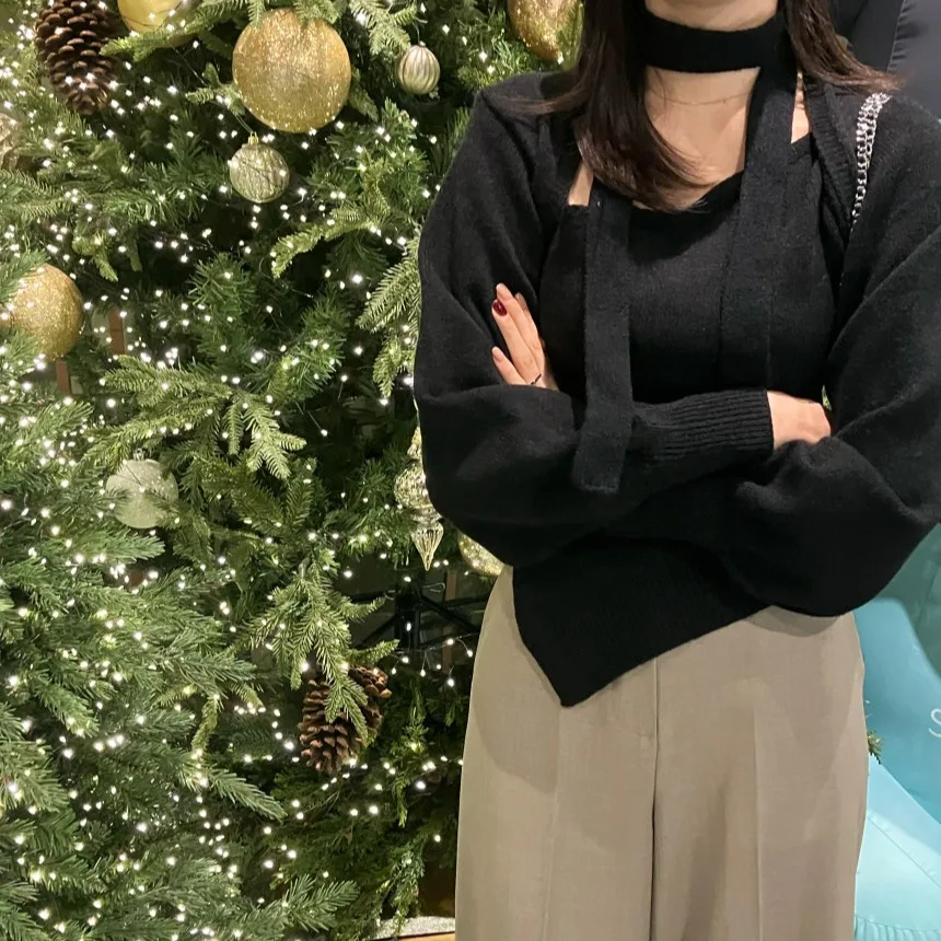 سترة نسائية من Thi Long Sve بتصميم شتوي أنيق ومتعددة الاستخدامات وفتحة شخصية دافئة مبطنة للتنقل فضفاضة