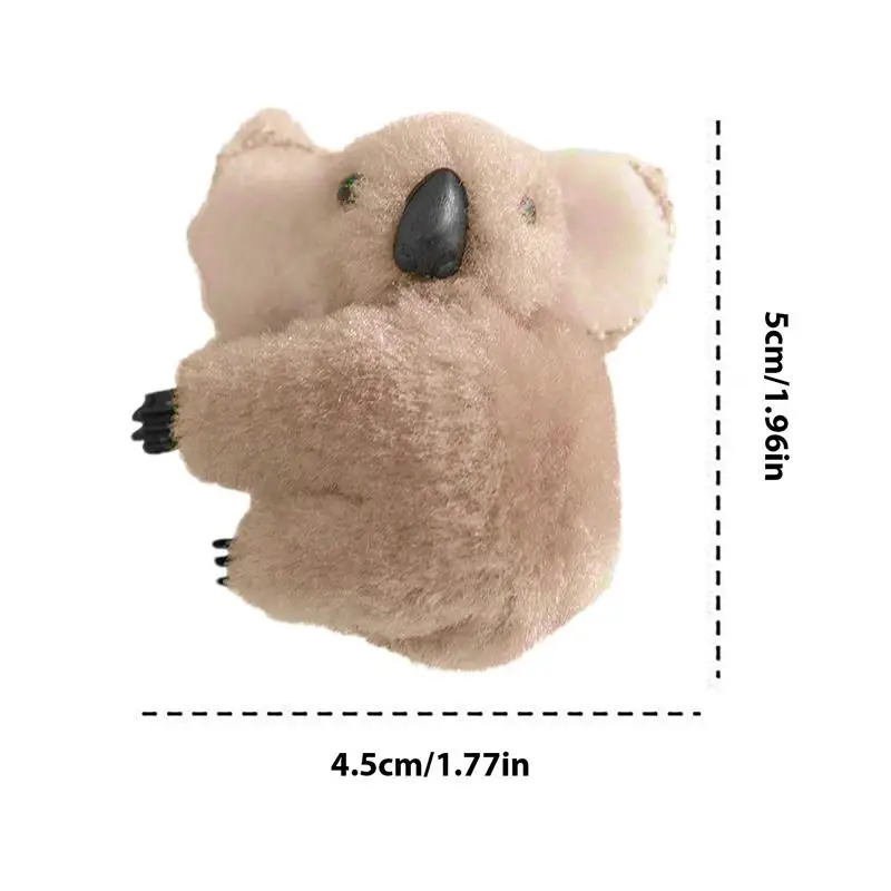 Car Decor Plush Koala Cute Small Koala Plushie Stuffed Animal Car Interior Dashboard Ornament Car Center Console Ornament doll