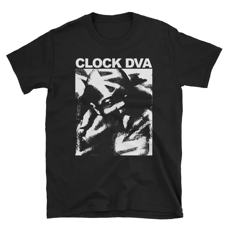 Clock DVA T Shirt Coil Throbbing Gristle Psychic TV Cabaret Voltaire Nitzer Ebb Front 242 long or short sleeves