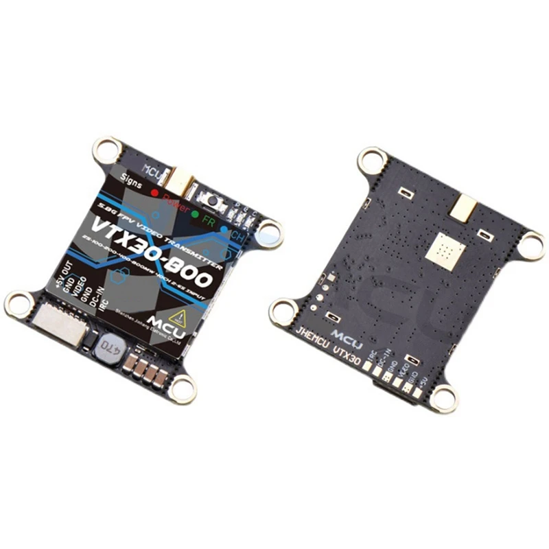 For JHEMCU VTX30-800 VTX 5.8G 800MW 40CH IRC FPV VTX Transmitter 2-6S For FPV Drone-WMAN