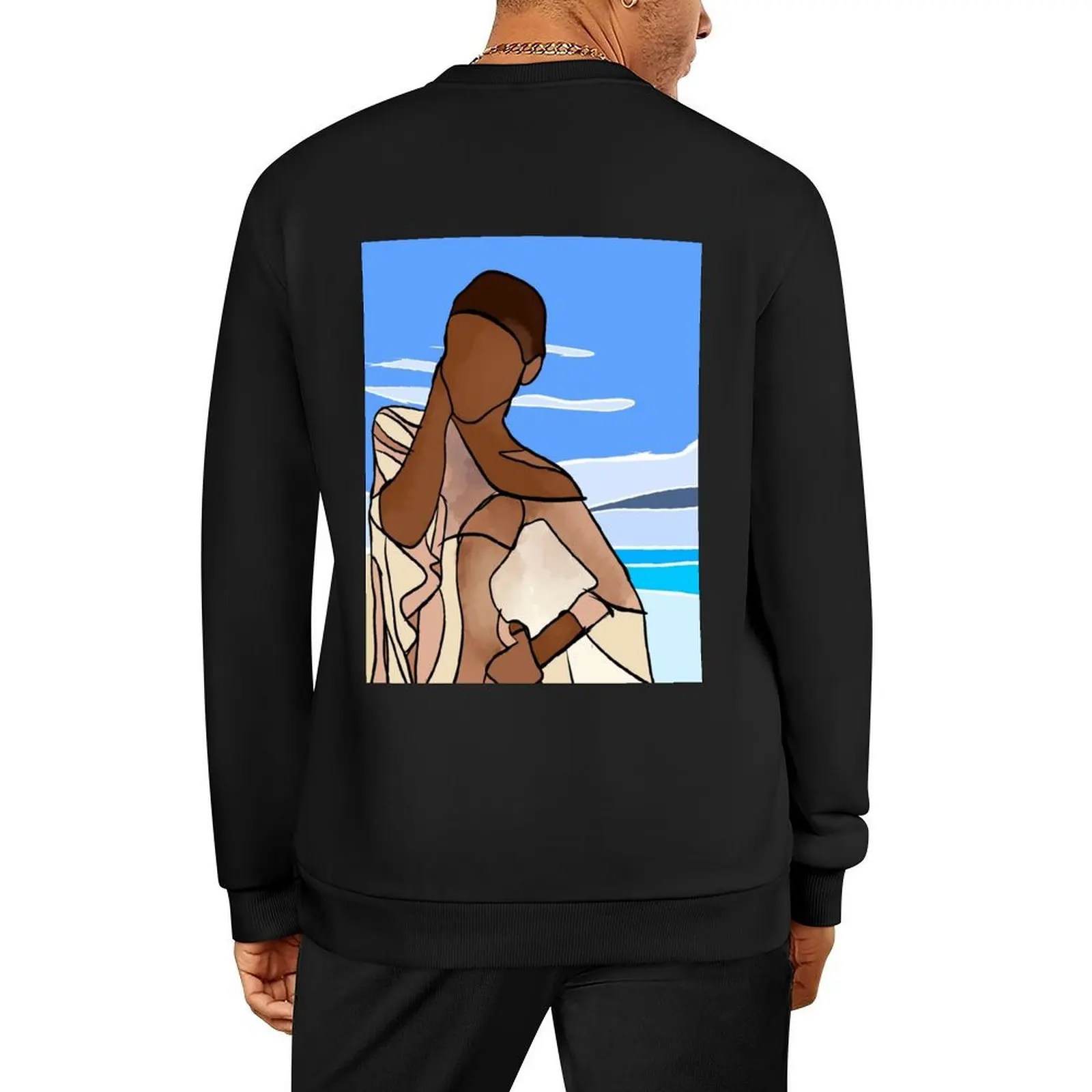 

Queen of the beach Pullover blouse men wear fashion men men's clothing sweatshirt