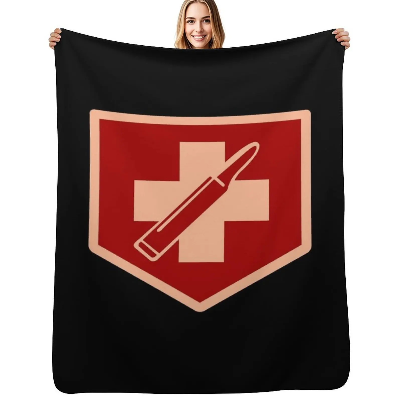 

Juggernog Perk Throw Blanket Cozy Sofa Blanket for TV Watching Napping